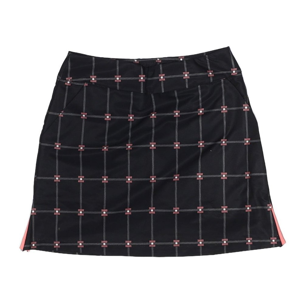 Tail Elevation Skirt Skort black Geometric Print Golf skort sz 6